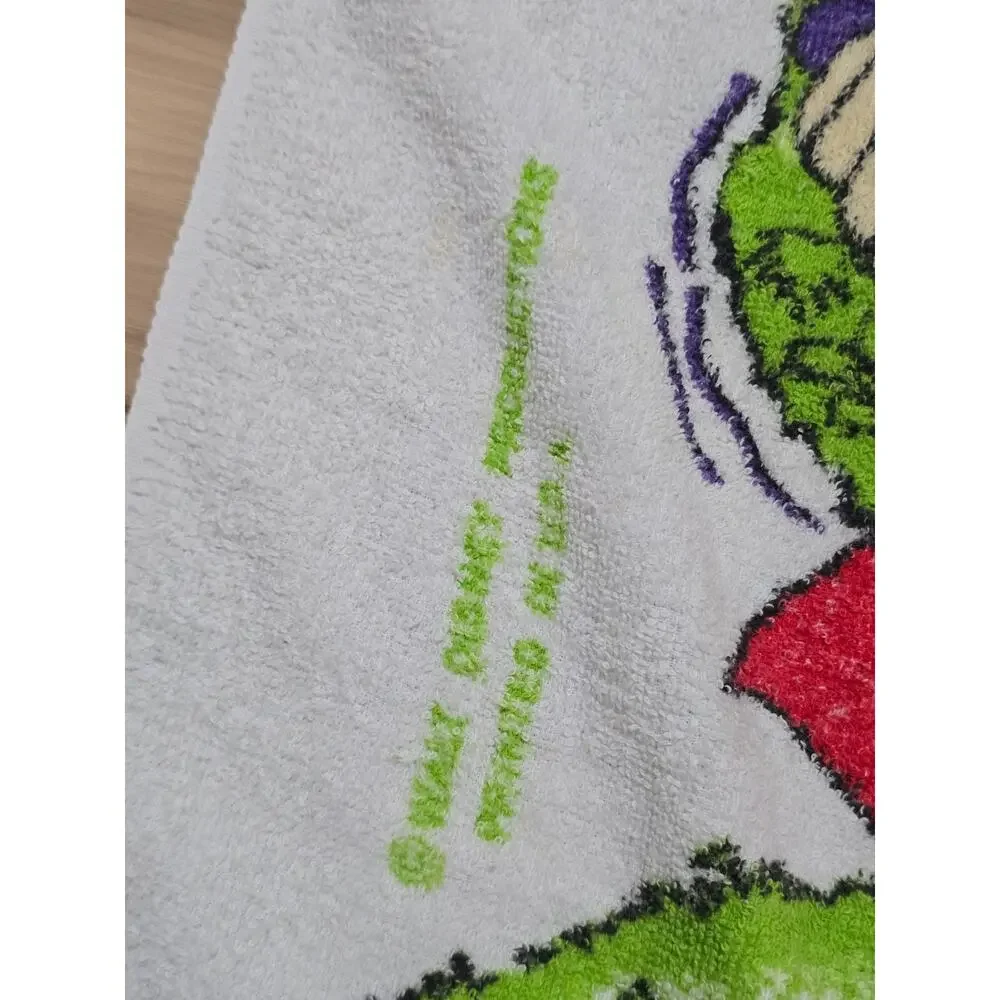 Vintage Disney Captain Hook Peter Pan Beach / Bath Towel 50
